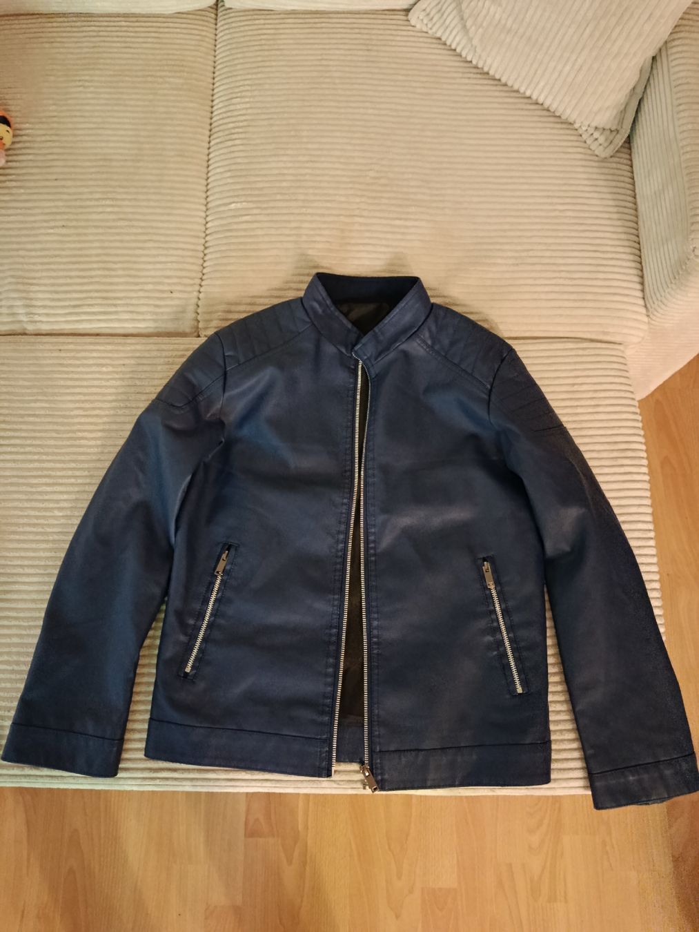 Jacken: Lederjacke (Polyester) – Neu (gemäss Beschreibung) aus Olten von stylerock88