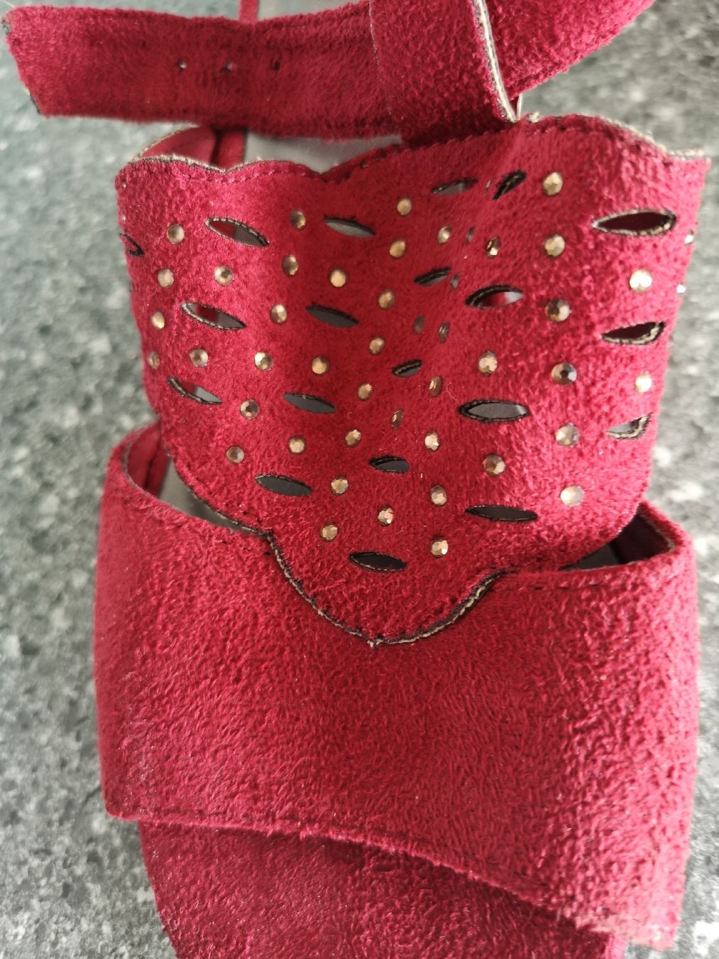 Scarpe da donna: Sandale rouge – Nuovo (secondo la descrizione) da Nyon venduto da bicounette66 4