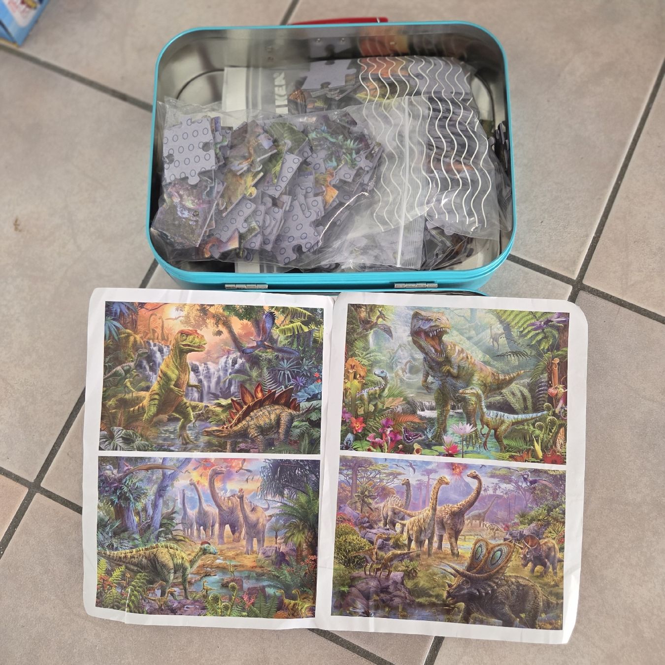 Ravensburger Puzzles: Dinosaurier Puzzle Set – D'occasion à Fischbach-Göslikon par Rainbow88 1