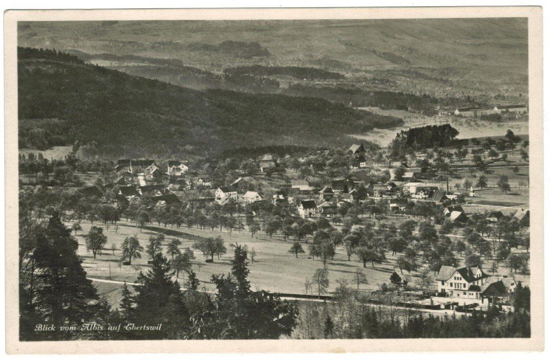 Cartoline postali: AK Ebertswil 1931 – Usato da Zürich venduto da Tolima194