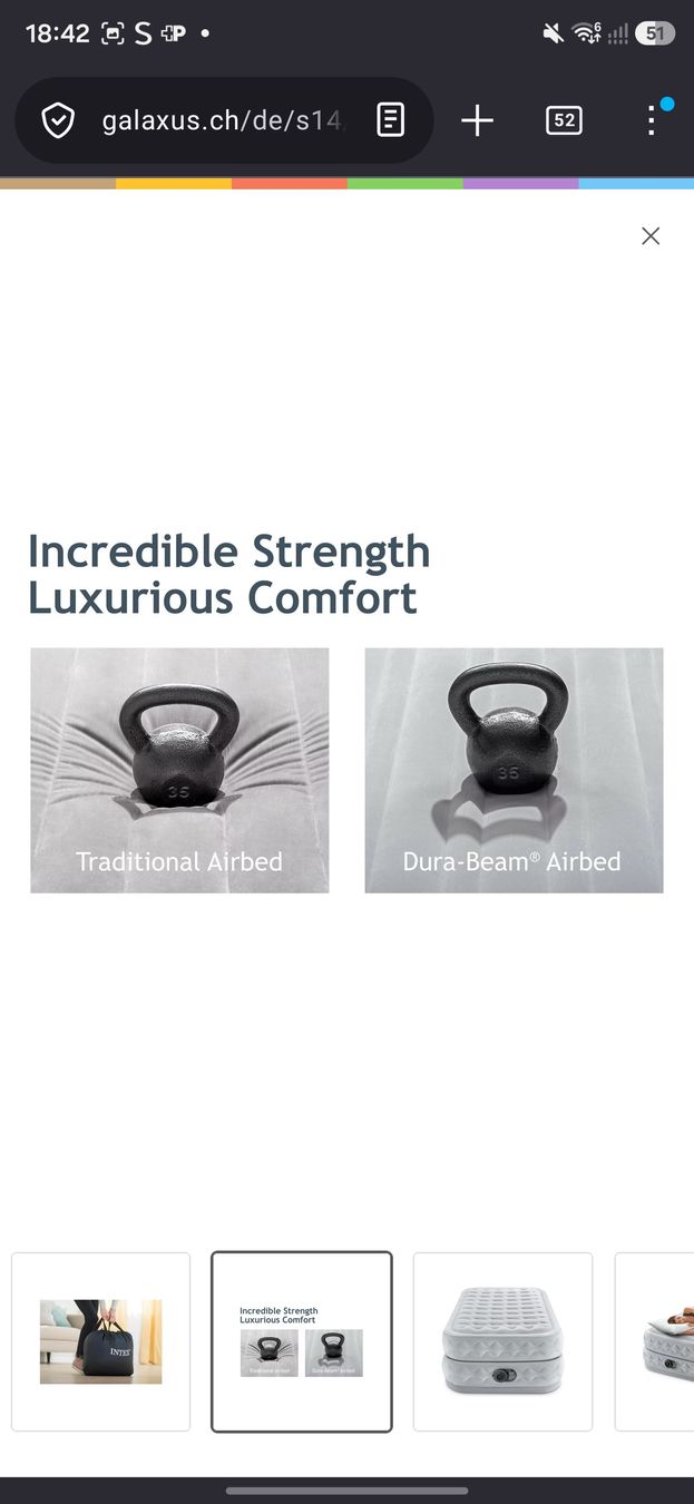 Materassi: Intex Deluxe Supreme Luftmatratze – Usato da Rickenbach b. Wil venduto da Beautiful.Things 3