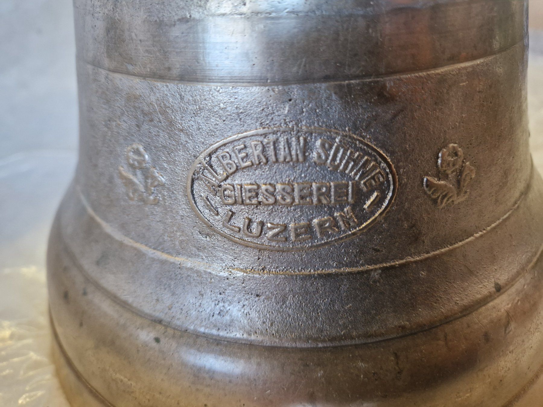 Campanacci mucche: Kuhglocke 22cm Albertin Luzern – Usato da Wädenswil venduto da tome70 2