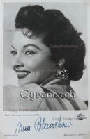 Mari Blanchard (1923-1970)  Schauspielerin - Autogramm