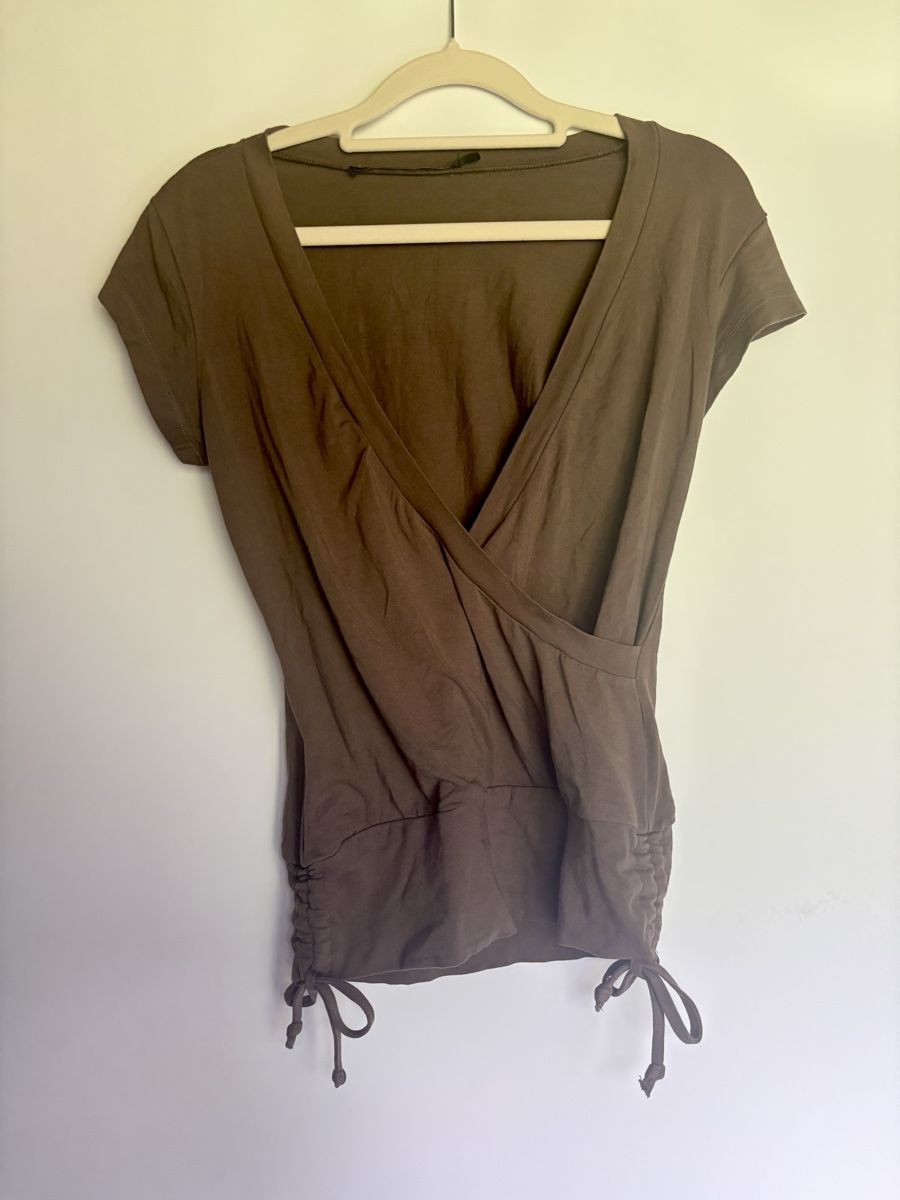 Top: vintage wrap top – Usato da Leissigen venduto da lamooniade 1