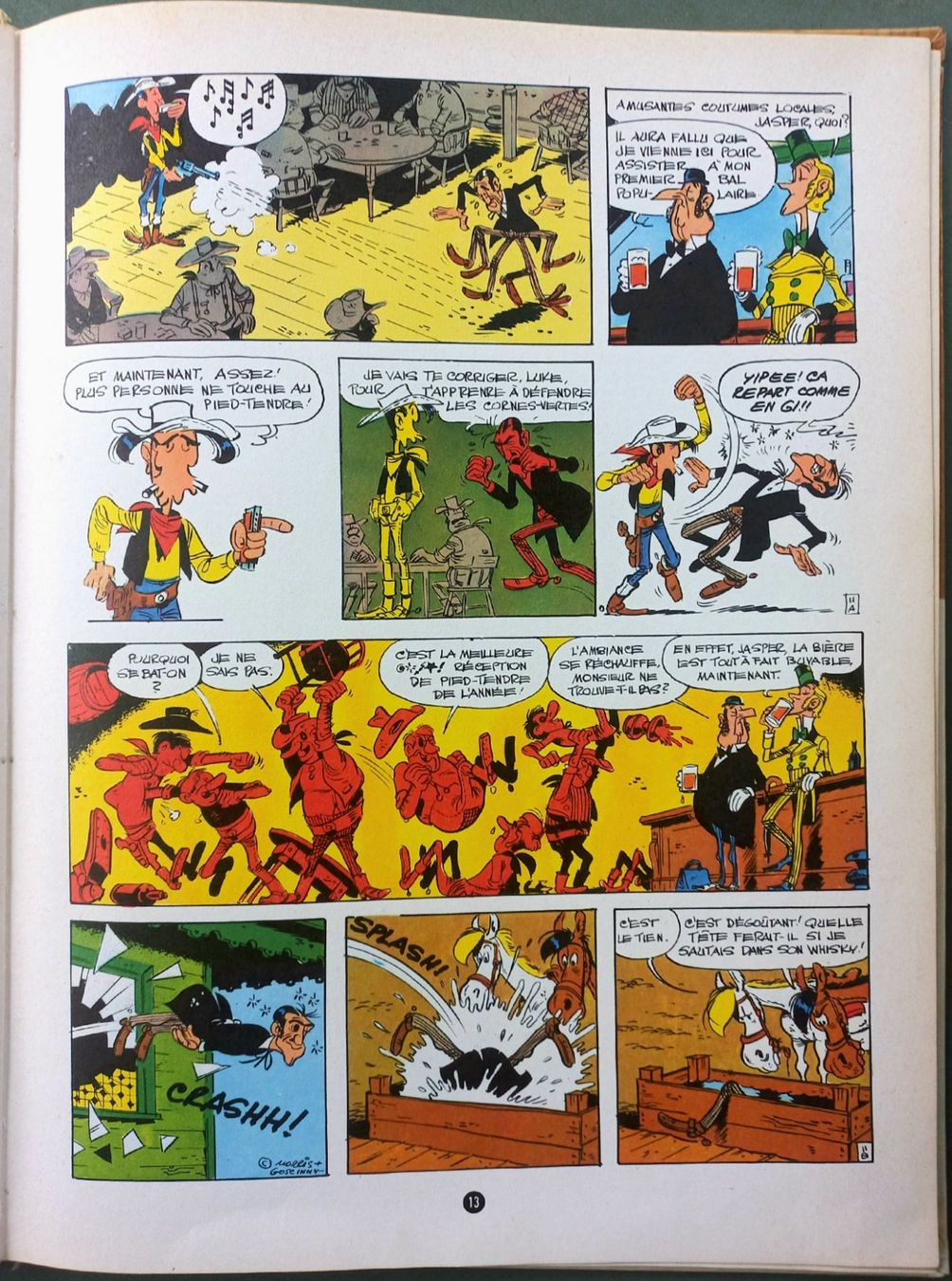 Fumetti: BD Comic - Lucky Luke - Le pied tendre – Usato da Niederuzwil venduto da lubimaja 2
