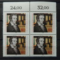 Deutschland-Mi 1377 Viererblock ** (19)