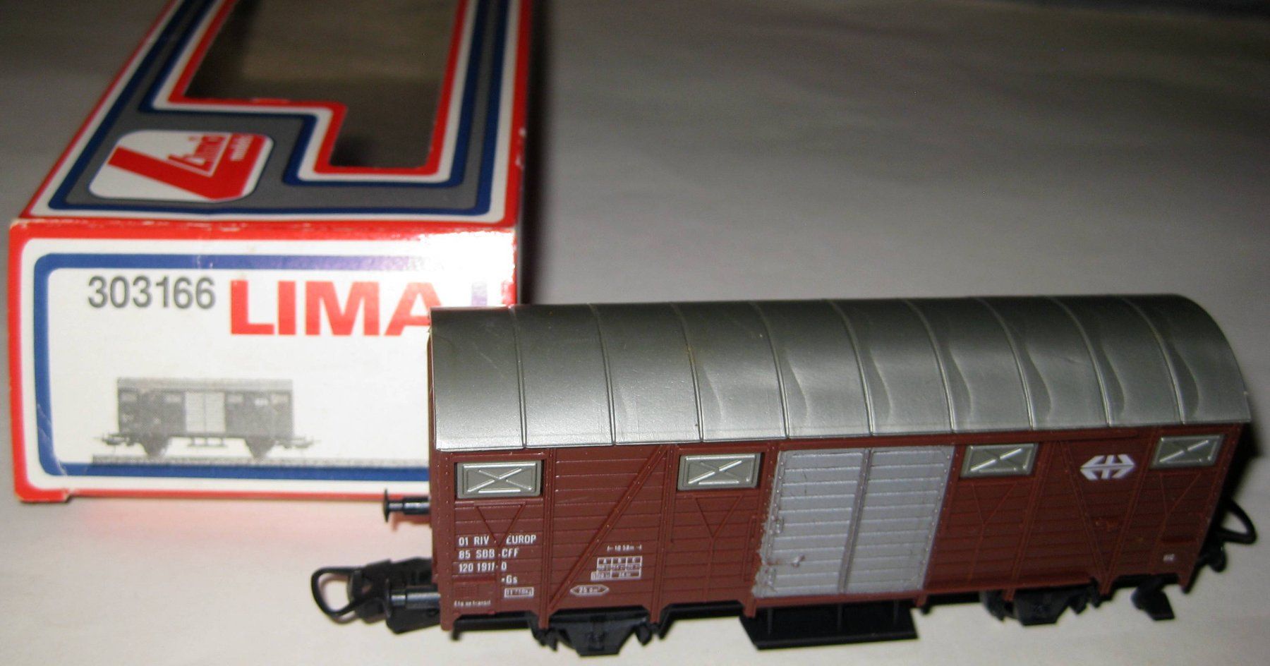 Lima Modellini di ferrovie: Lima-Konvolut 5x, SBB / FS Güterwagen, DC, OVP – Nuovo (secondo la descrizione) da Yverdon les Bains venduto da f751m 5