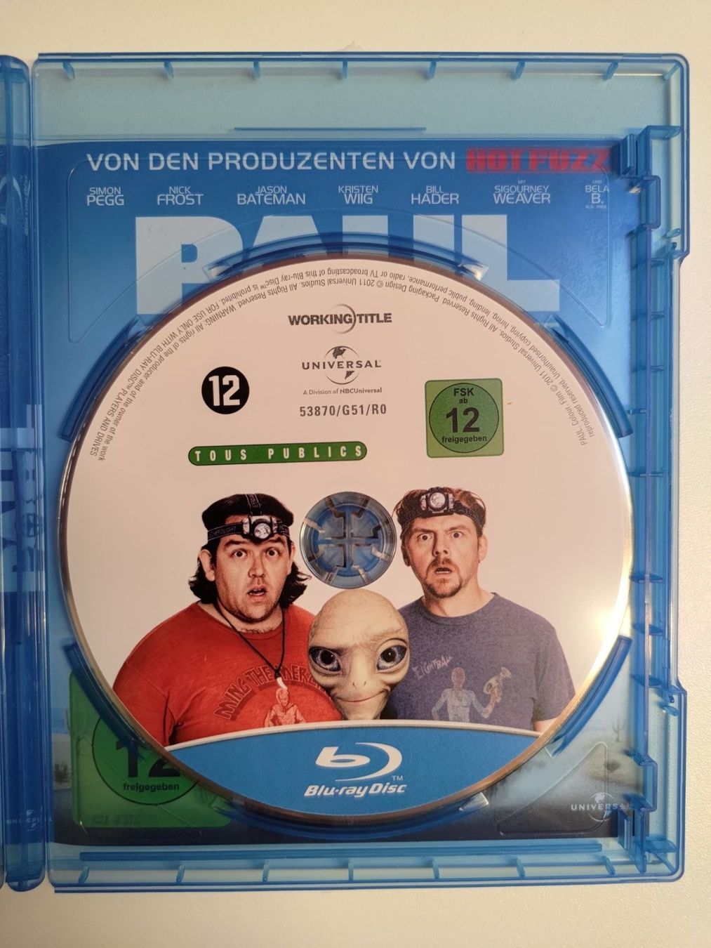 Tutti i DVDs: Paul - Ein Alien auf der Flucht – Usato da Liestal venduto da Kratzilla 1