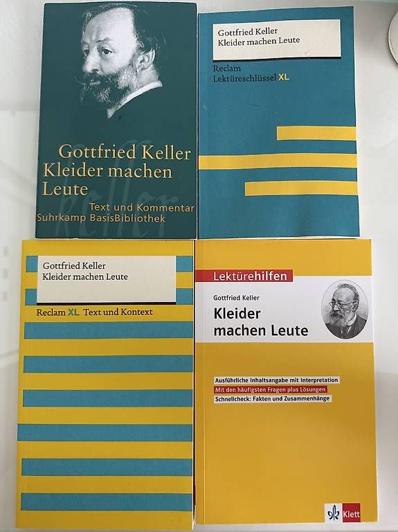 Libri: Kleider machen Leute von Gottfried Keller – Usato da Neuenegg venduto da joy_h7xv