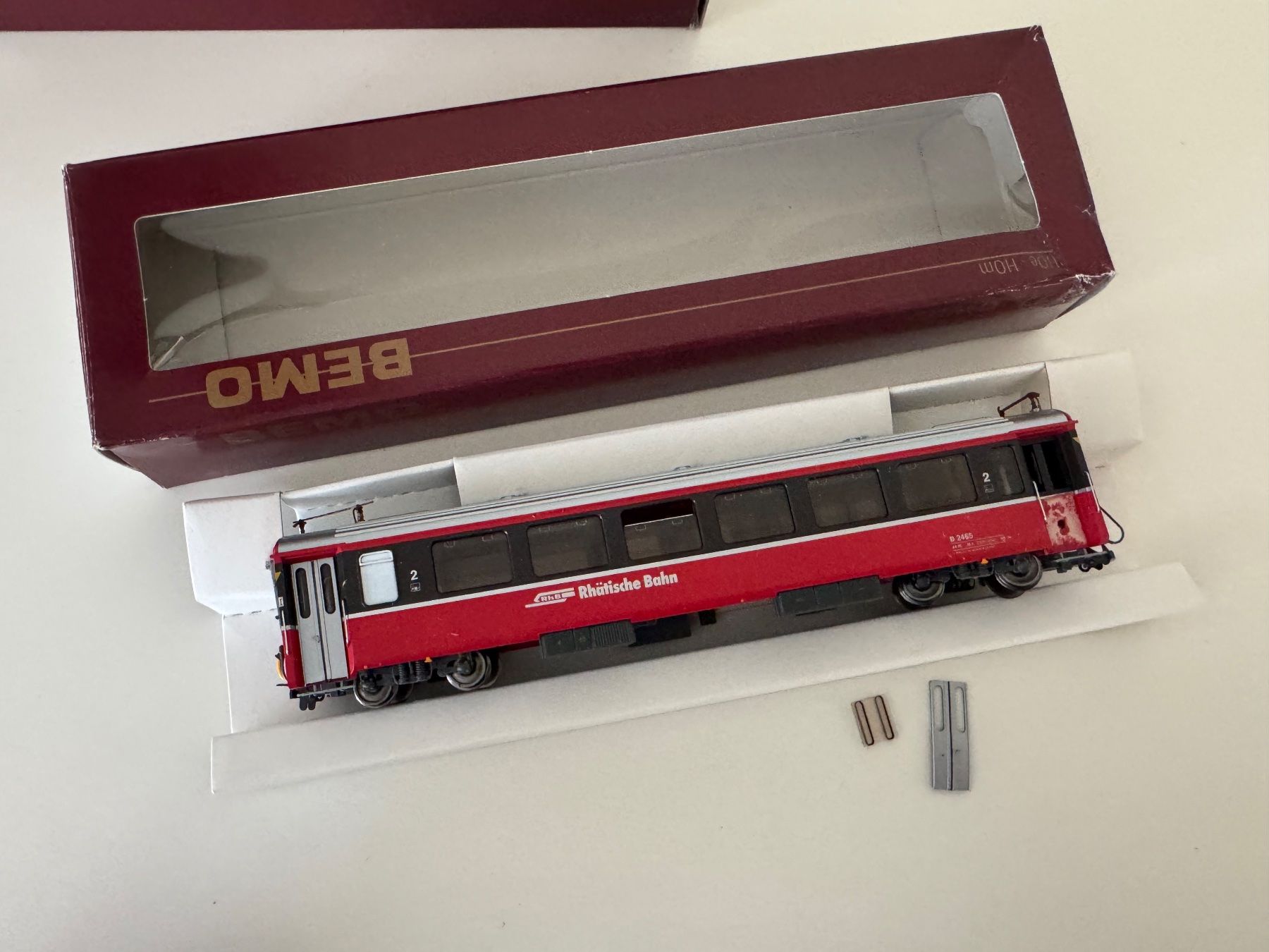Bemo Trains électriques: Bemo - 2. Klasse Rhätische Bahn Waggon mit OVP, B2456 – D'occasion à Winterthur par Arma3 6