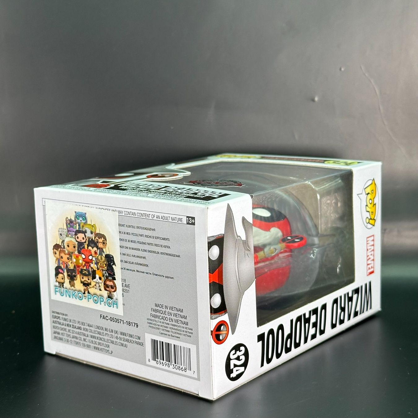 Funko Statuette: Funko Pop! - Marvel - Wizard Deadpool 324 – Usato da Düdingen venduto da Nerdworld 3