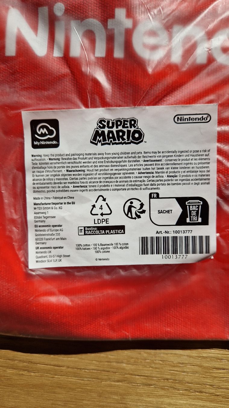 Taschen: Super Mario/My Nintendo Tasche – Neu und originalverpackt aus Küttigen von TheFactor 3