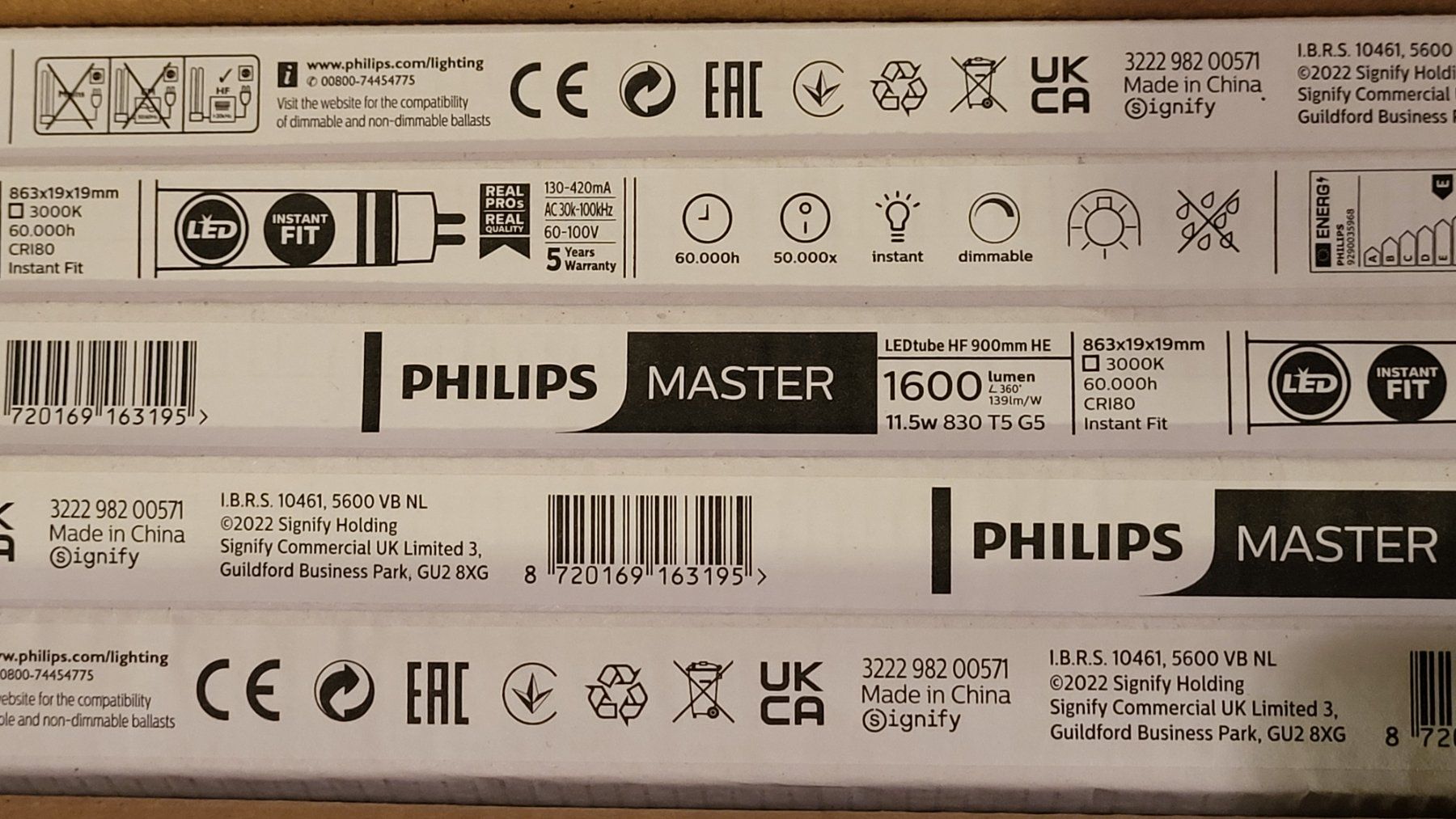 Philips Lampadari & plafoniere: LED-Röhren – Usato da Uster venduto da gurust 1