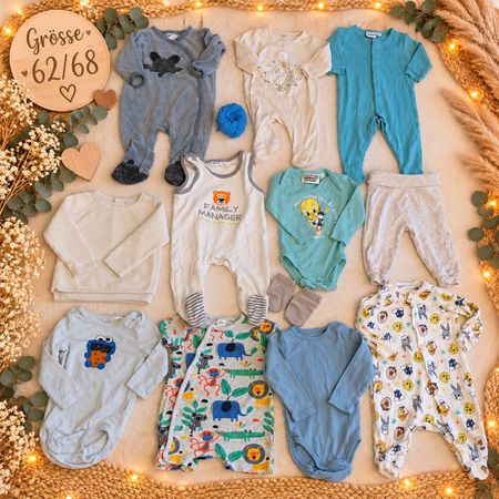Baby Kleider Set Grösse 62/68 neutral neuwertig Zustand
