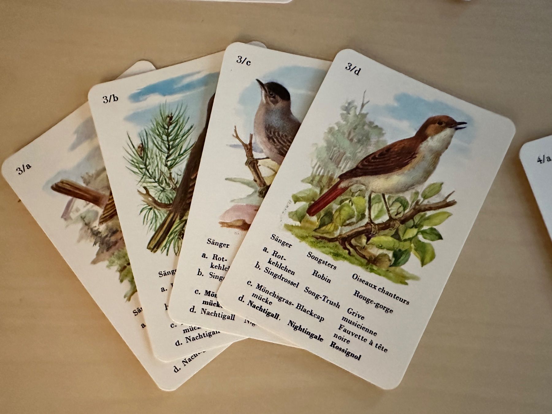 Giochi: Quartett Heimische Vogelwelt – Usato da Bülach venduto da Jubet 2