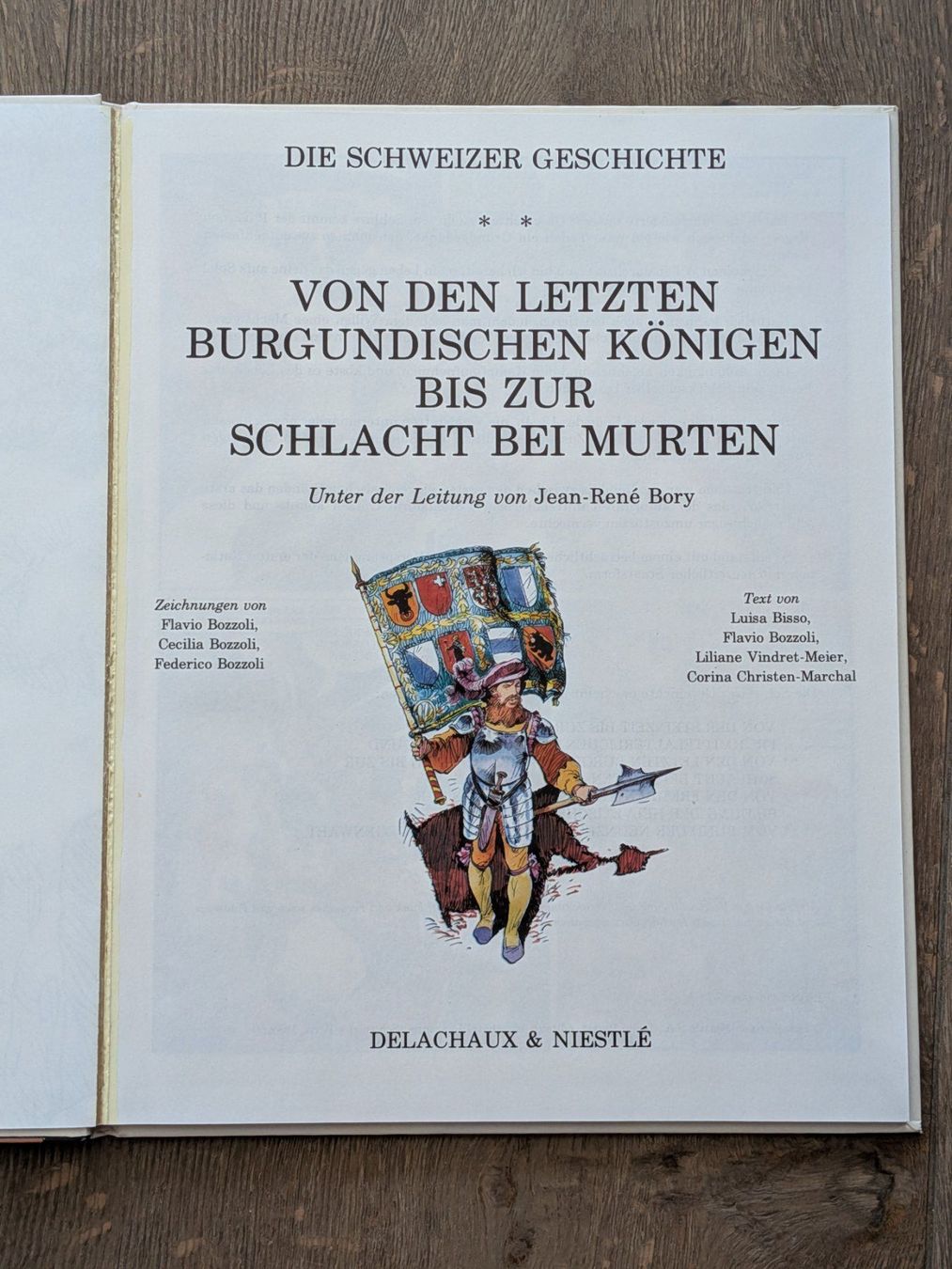 BD: Die Schweizer Geschichte in farbigen Bildern erzählt Bd. 1-4 – D'occasion à Port par gecotom 4