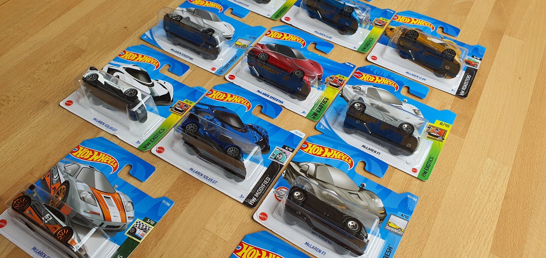 Hot Wheels Modellini d'auto: Hot Wheels   McLAREN – Nuovo e nell'imballaggio originale da Horgen venduto da Wing27