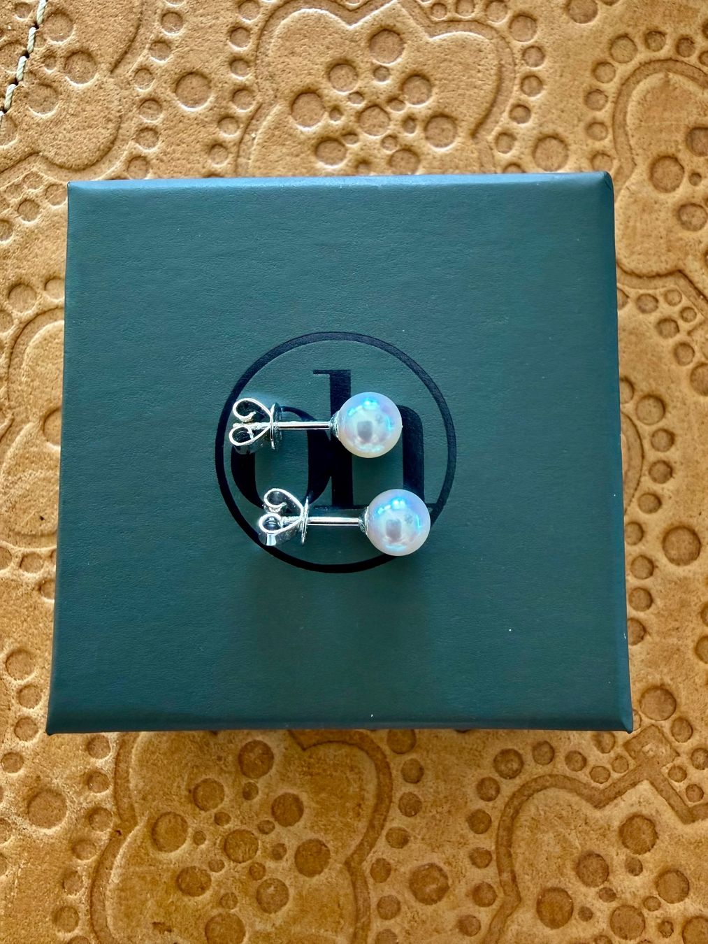Orecchini pendenti & Orecchini a lobo: Ohrstecker 18K Weissgold mit Perlen – Nuovo (secondo la descrizione) da Meilen venduto da cle_vj8t