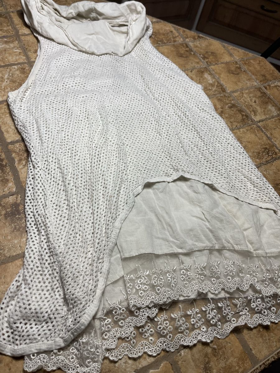 Camicette: Glamour Camicia lunga-cotone e pizzo-tg M/L👌per feste – Nuovo (secondo la descrizione) da Gordevio venduto da LanaZimm 5
