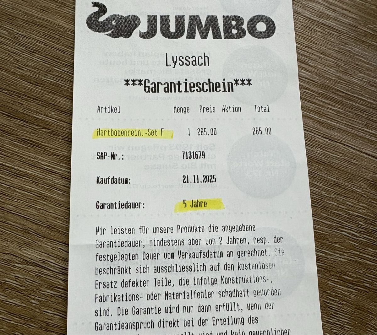 Kärcher Idropulitrici ad alta pressione: Kärcher Hartbodenreiniger – Nuovo (secondo la descrizione) da Urtenen-Schönbühl venduto da Stomps 7