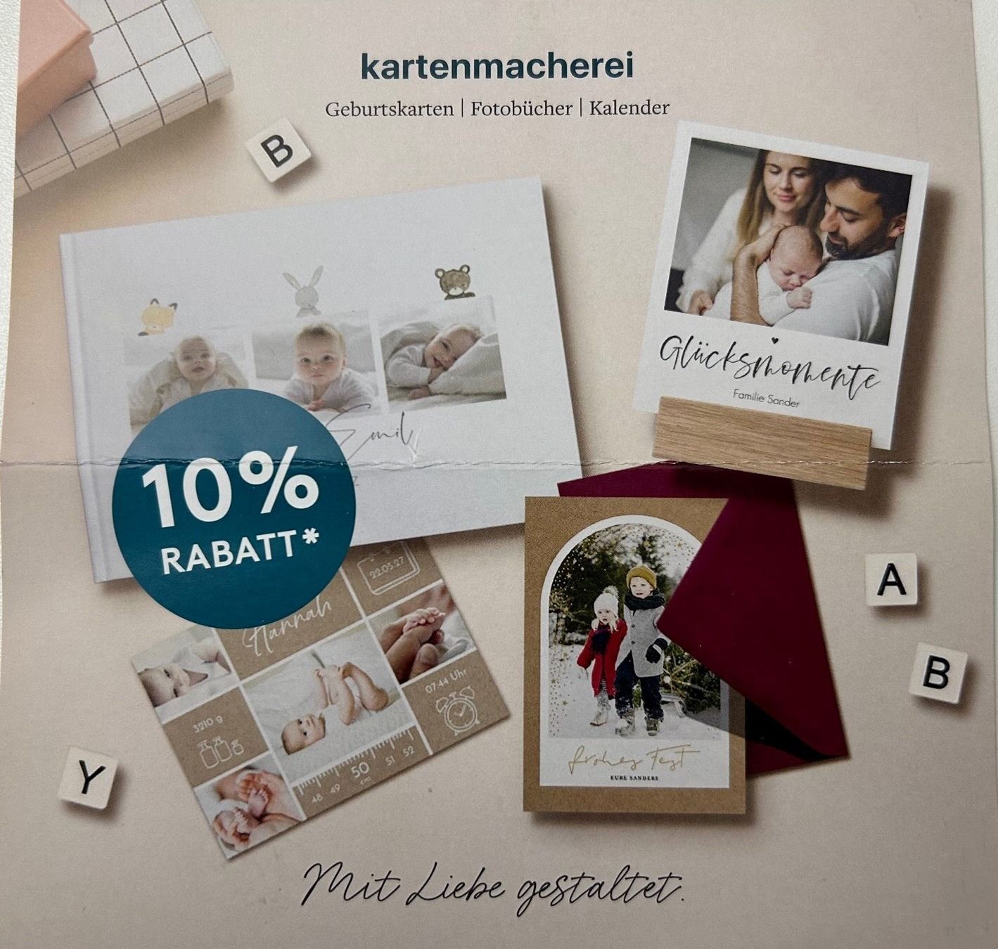 Buoni: Kartenmacherei 10% Online-Gutschein – Nuovo e nell'imballaggio originale da Burgdorf venduto da MCSchweizer88