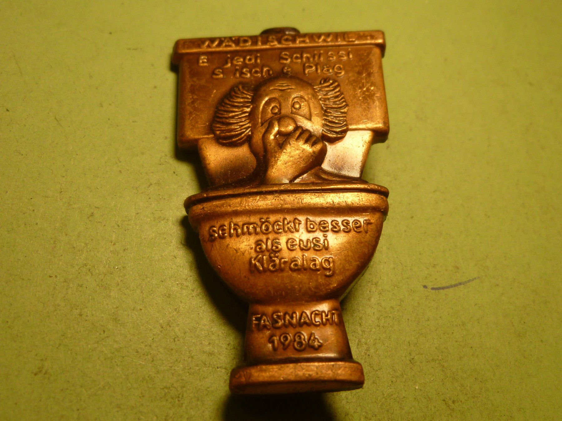 Placchette & Badge: WÄDISCHWIL 1984 BRONZE – Usato da Ried (Muotathal) venduto da Mandarin02