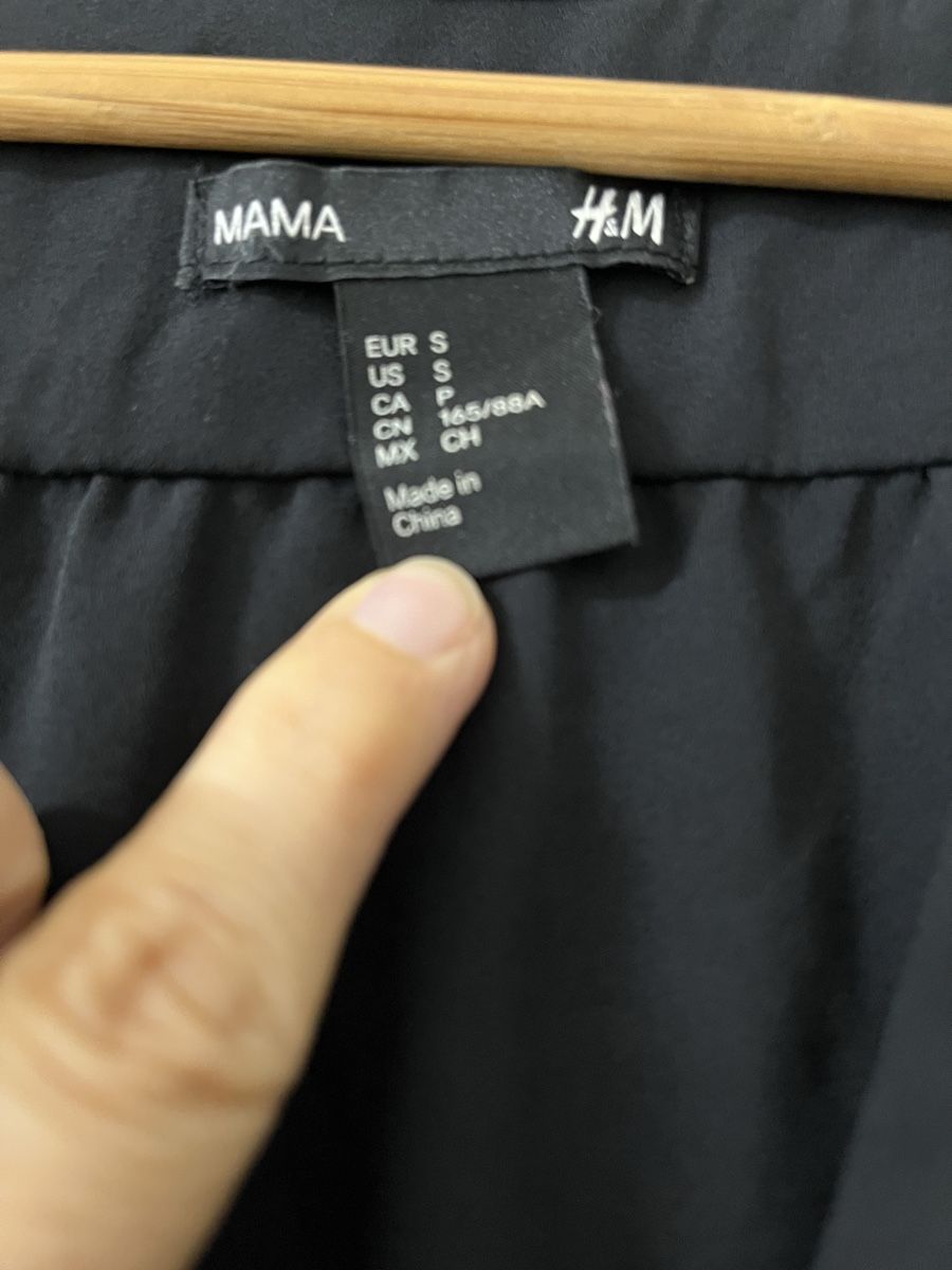 H&M Vestiti: Maternity Black Dress / Blouse Size S – Usato da Zürich venduto da Alex999 2
