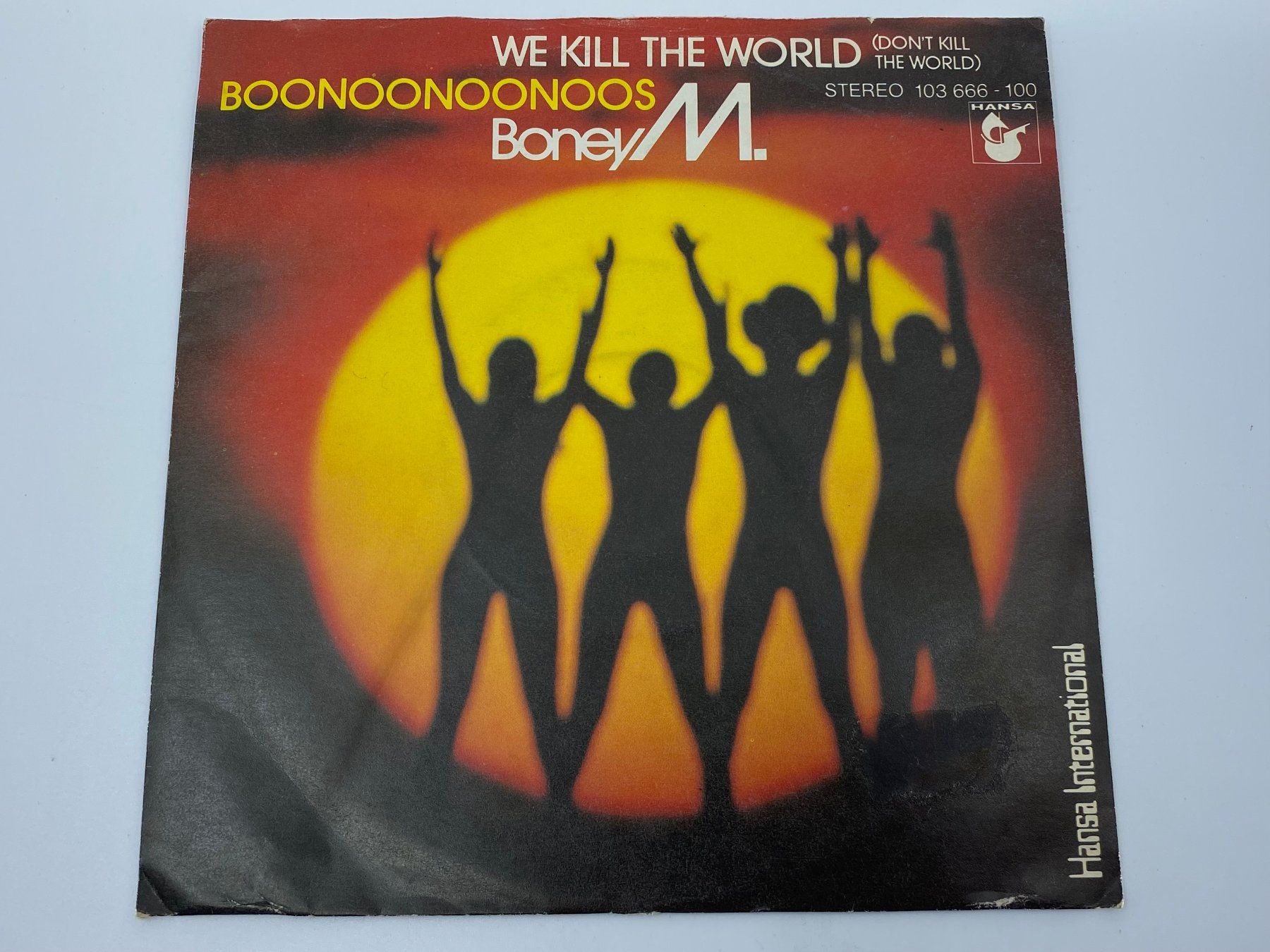 Dischi in vinile: Boney M. - We kill the World und Boonoonoonoos – Usato da Langwiesen venduto da Restposten-24 1