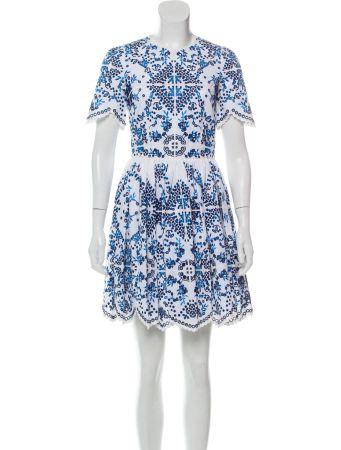 Dolce & Gabbana  Embroidered A-Line Dress