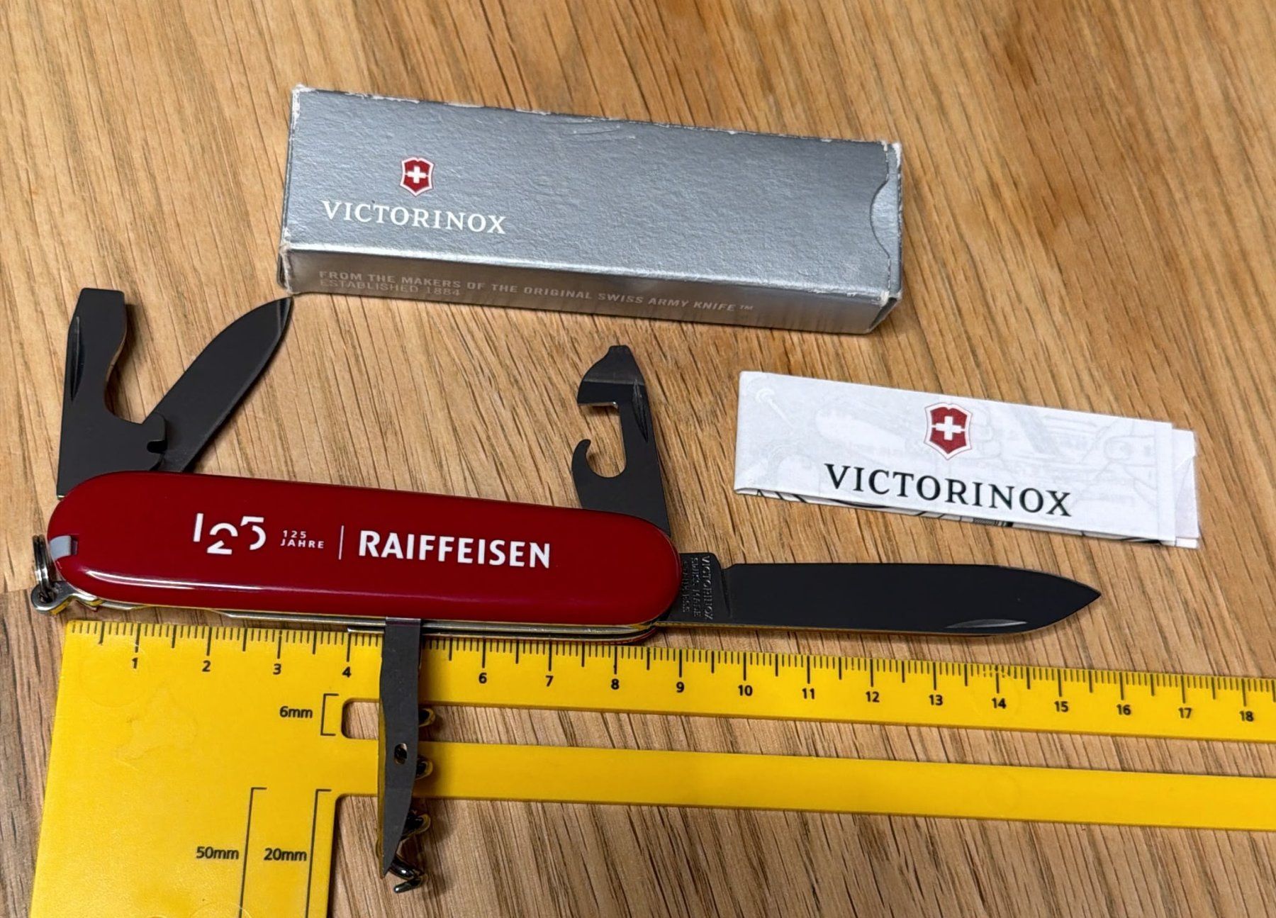 Victorinox Coltelli tascabile: VICTORINOX SACKMESSER RAIFFEISEN – Usato da Zürich venduto da Frei-Occasionen 8