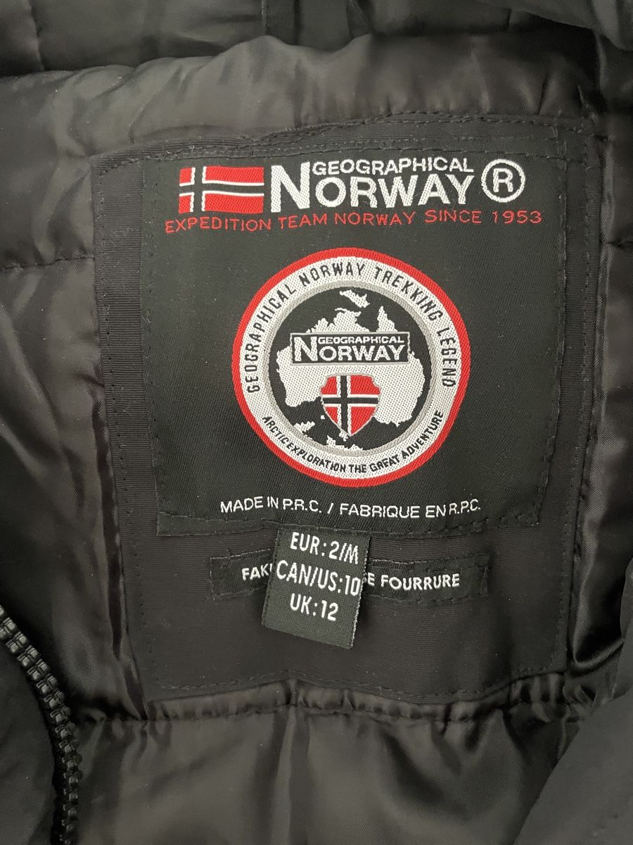 Giacche: Geographical Norway Jacke Schwarz Grösse 2/M – Usato da Fahrwangen venduto da jus_5lz7 3