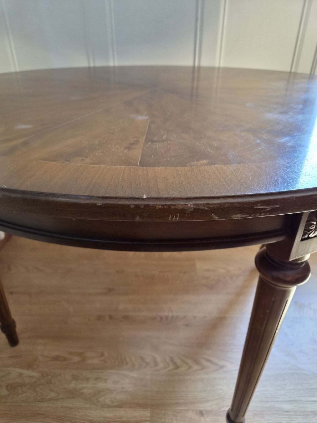Tavoli: Table à manger ronde avec rallonge – Usato da Chénens venduto da cam_ll5b 2