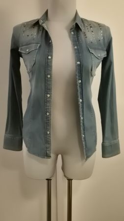 Wie neu Jeansbluse von LIU JO MILANO Gr. S
