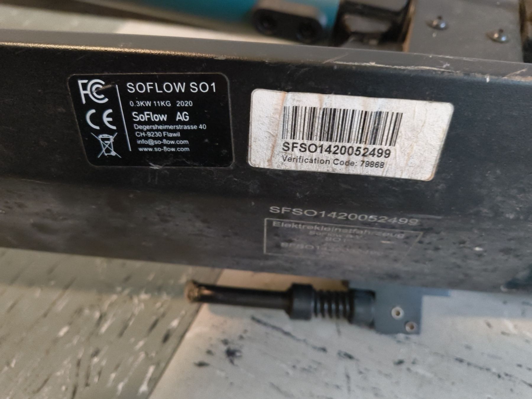 Soflow Kickboard: Soflow SO1 E Scooter Trottinet Etrotti Ohne Ladegerät – Difettoso da stettlen venduto da VintageBern_ch 6