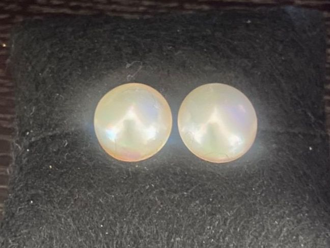 Boucles d'oreille: Ohrschrauben mit Permuttglanz – D'occasion à Aarau par radilio01 3