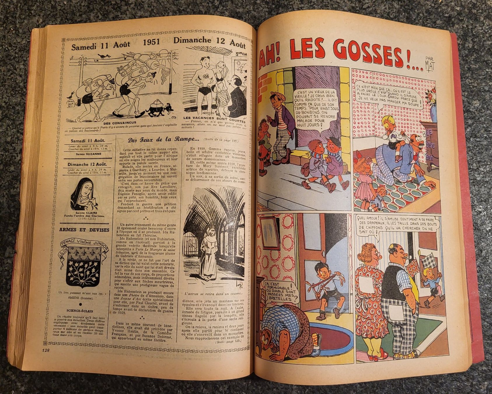 Riviste & Magazine: Almanach Vermot 1951 – Usato da Montet (Glâne) venduto da Koada2 2