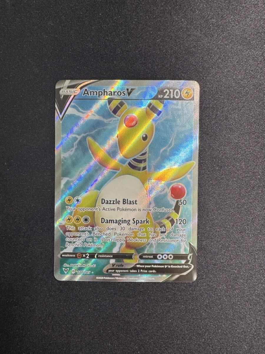Pokémon Carte collezionabili: Ampharos V EN - Near Mint – Nuovo (secondo la descrizione) da Horgen venduto da ric_tz6s