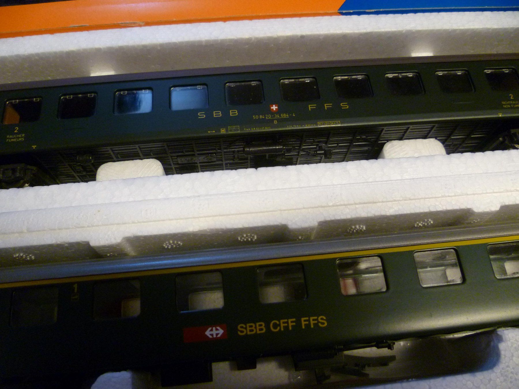 Roco Modellini di ferrovie: SBB EW PW H0 DC 4-Set – Usato da Rickenbach BL venduto da umro11 2