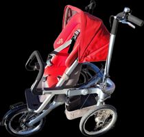 Taga Fahrrad Kinderwagen rot