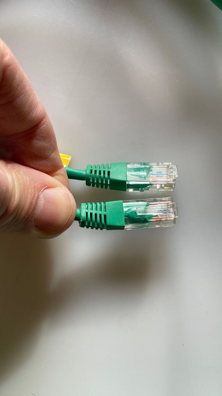 Kabel: Netzwerkkabel 7,5m grün – Gebraucht aus Glattfelden von cybermaxx 3