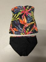 Schöner Tankini mit Blumenmuster, Grösse M neu
