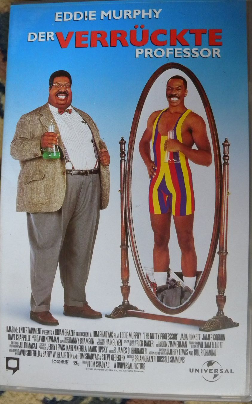 Tutti i VHS: Eddie Murphy - Der verrückte Professor VHS – Usato da Hauenstein venduto da davia72