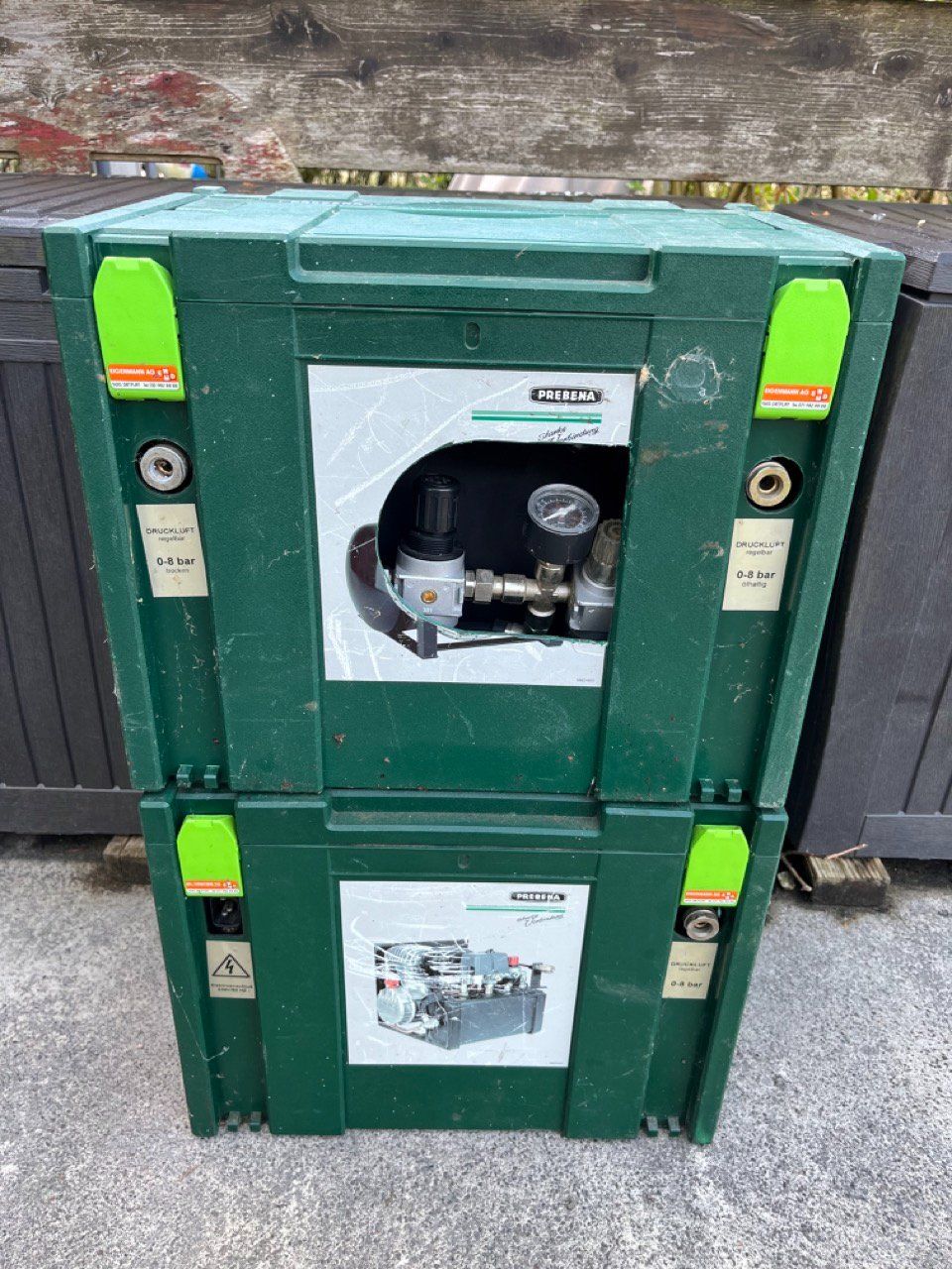 Compressori: Prebena Aerotainer 200 Kompressor + Kesseleinheit Plus – Usato da frick venduto da comi 4