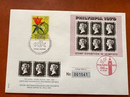 Philympia 1970 Sonderblock Penny Black  (R71)