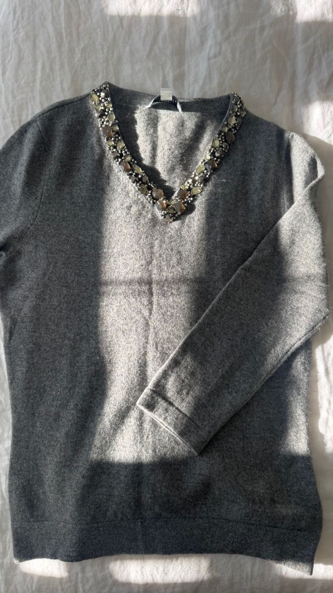 Peter Hahn Maglioni & Felpe: Peter Hahn Kaschmir Pullover, Grau, Grösse 38 – Nuovo (secondo la descrizione) da steffisburg venduto da seva69