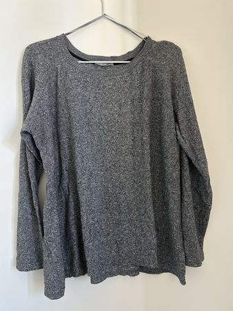 Zara Collection Langarmshirt Grau, Grösse S
