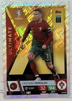 Topps Cristiano Ronaldo Ultimate Euro 2024 Trading Card