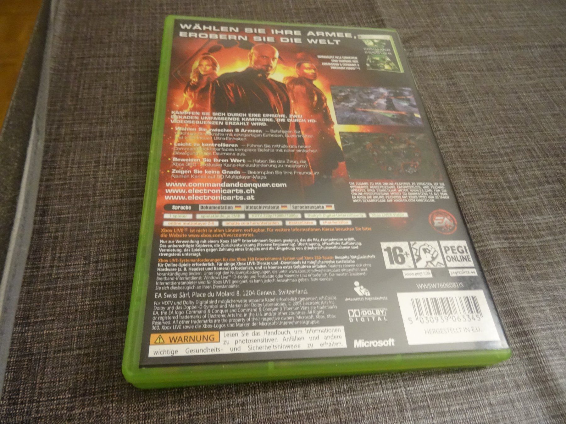 Microsoft Giochi: Command & Conquer 3: Kanes Rache - Xbox 360 – Usato da Olten venduto da Disc-Ausverkauf 2
