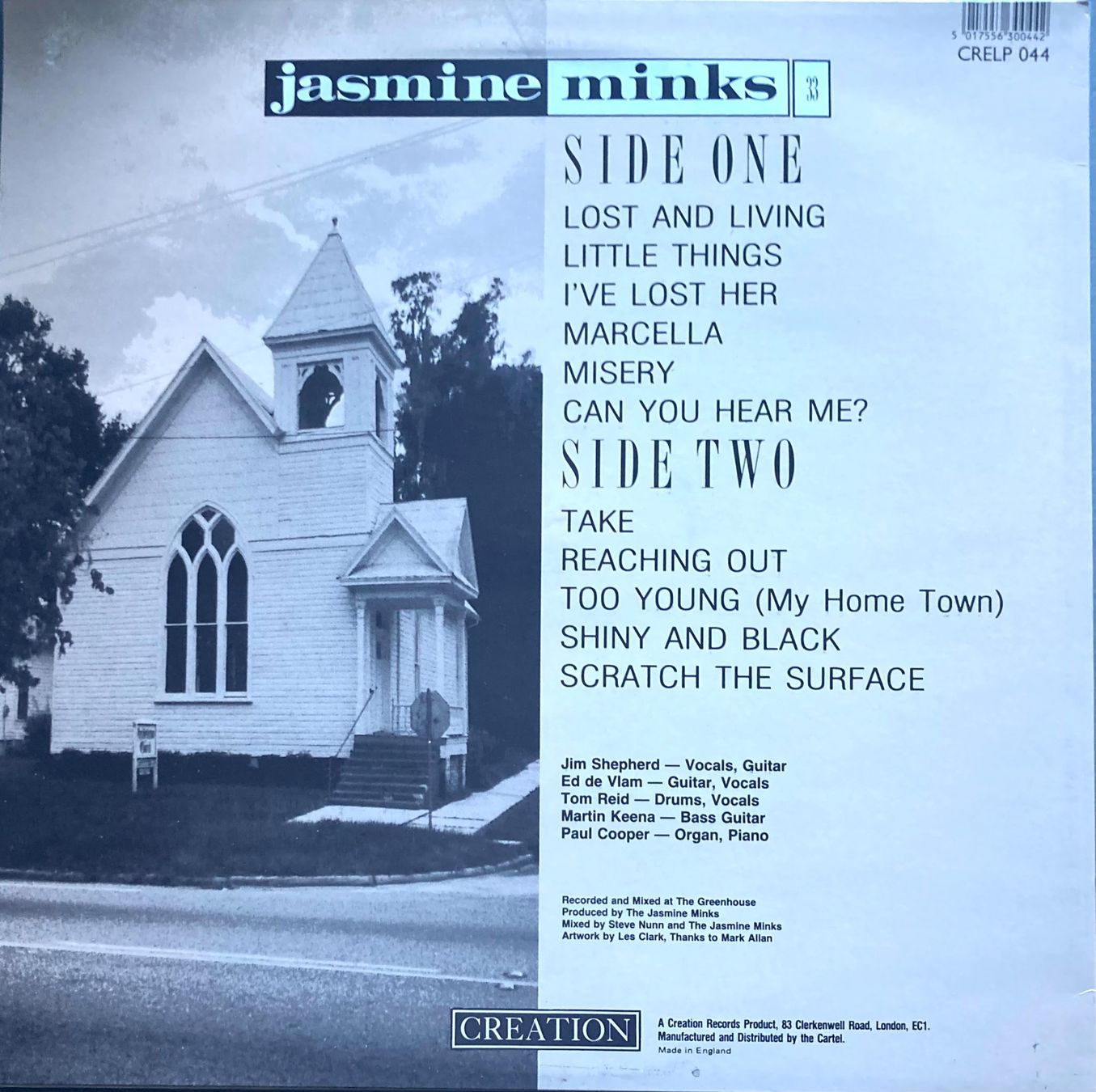 Schallplatten: JASMINE MINKS - SCRATCH THE SURFACE – Gebraucht aus Poliez-Pittet von Newtown-Records 1