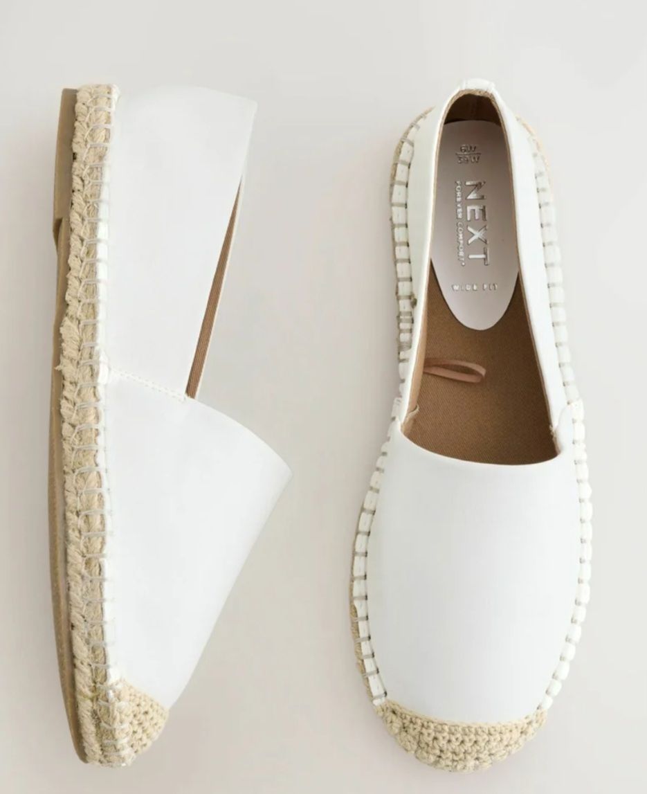 Scarpe da donna: Damen Espadrilles weiss Grösse 37 Neu – Nuovo (secondo la descrizione) da Zürich venduto da stefanella